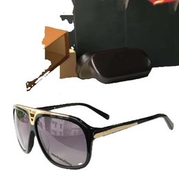 Woman Men Women Brand Designer Fashion Unisex Evidence Sunglasses High Quality Sun Eyewear Ladies Female Glasses Z0350W