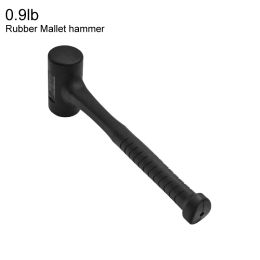 Hammer 0.9lb Rubber Mallet hammer AntiVibration made excellent quality 275mmL 30mm construction tools auto dent Tools Hammer Tap down