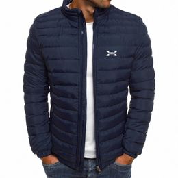 Nova Columbia Jaqueta Parka Homens Jaqueta Grossa Outono Inverno Cott Acolchoado Puffer Jaqueta Harajuku Casacos Casuais Homens Fi Roupas r3u7 #