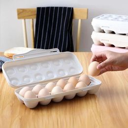 Storage Bottles Anti-collision Egg Box 12/18 Cell PP Tray Refrigerator Preservation Flip Household Kitchen Supplies 1Pc