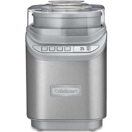 Cuisinart Meishanya 2 Quarts (approximately 2.8 Liters), Cool Creations Frozen Yogurt, Ice Cream Hine, LCD Screen and Timer, Stainless Steel, ICE-70P1