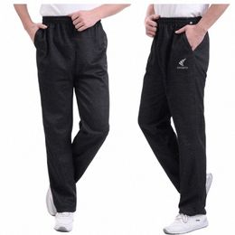 2020 New Mens Joggers Pants Summer Thin Cott Formal Casual Trousers Menloose High Waist Sport Pants Elastic Waist Lg Pant K2sW#