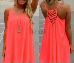 Women's Swimwear Womens beach dress fluorescent womens summer dress womens chiffon voice womens summer dress womens clothing plus size S-5XL 24326