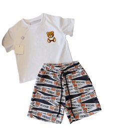 Designer Brand Baby Kids Clothing Sets Classic Brand Clothes Suits Childrens Summer Short Sleeve Letter Lettered Shorts Fashion Shirt Sets Multiple styles C01