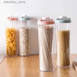 Food Jars Canisters Creative Noodle Storage Bucket Noodle Storage Box Food Container Kitchen Sake Sealed Storage Can Card In BoxL24326