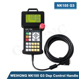 Controller Genuine Weihong Nk105 G3 Dsp Control Handle 3Axis 4Axis Nc Studio Motion Control System For Cnc Router Automatic Tool Changer