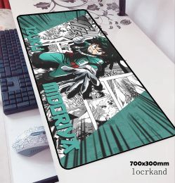 Pads My Hero Academia Mousepad 900x400x2mm Office Computer Mouse Mat Gamer Gamepad Pc Ergonomic Gaming Mousemat Desk Pad Padmouse