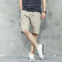 Men's Shorts Male Short Pants With Pockets Sweat Cargo Bermuda Vintage Pack Loose Summer Casual Stylish Designer