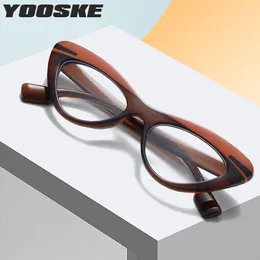 Sunglasses YOOSKE 2024 Comfort Butterfly Frame Blue Light Glasses Retro Personalised Red Green Line Flat