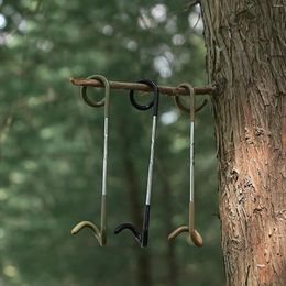 Hooks S-type Hanging Stainless Steel Outdoor Camping Light Support Hook Festival Decoration Lamp Hanger Rack Storage