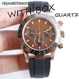 Rolaxs Watch Swiss Watches Automatic Wristwatch Luxury Mens Japan Vk Chronograph Movement All Dial Work 40mm Full Stainless Steel Sapphire Super Luminous Montre M5
