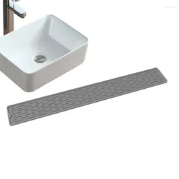 Table Mats Silicone Draining Mat Waterproof In High Temperature Resistant Long For Bedroom Living Room Kitchen