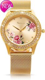 ManChDa Gold Watches for Women Bracelet Watch