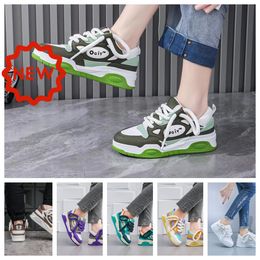 2024 Designer Shoe Lace Up Fashion Platform Sneakers Men Black White Mens Womens Casual Shoes GAI Size 35-45 Dress Shoes UNISEX