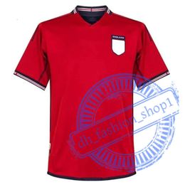 2000 20002 2004 Retro Soccer Jerseys 2003 2005 2007 2006 2008 2010 2012 2013 Gerrard Lampard Rooney Owen Terry Englands Classic Vintage Football Shirt 683