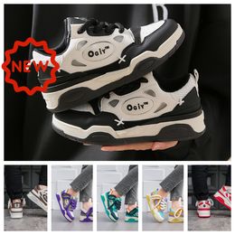 2024 Designer Shoe Lace Up Fashion Platform Sneakers Men Black White light blue Mens Womens Casual Shoes GAI Size 35-45 Dress Shoes UNISEX