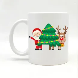 Mugs Colour Changing Magic Stoare 11 15 Oz Ceramic Colourful Handle Coloured Insides Matching Handles Holiday Christmas Mug