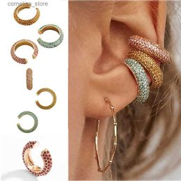 Ear Cuff Ear Cuff Accessories Jewellery unperforated unperforated earrings cubic zirconia earrings rhinestones CZ cuffs Y240326