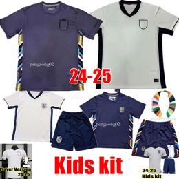 2024 Englands BELLINGHAM Soccer Jerseys 150 Years 23 24 25 National Team TOONE Football Shirt WHITE BRIGHT KANE STERLING RASHFORD SANCHO GREALISH Men Kids Kit 45 20