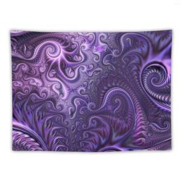 Tapestries Abstract Colorful Lilac & Violet Spiral Pattern Tapestry Custom Decor For Bedroom