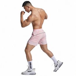 2021 Summer Men's Pocket Zipper Fitn Sports Shorts Gym Men's Running Shorts Men Quick-drying Casual Jogging Shorts New V6kc#