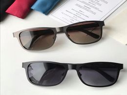 Men 2247S Square Sport Metal Rubber Matte Black Polarised Sunglasses 2247 Grey Lens 56mm New with Case6442623