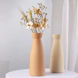 Vases Modern Japanese-style Ceramic Vase Ornaments Desktop Dried Flowers Decorative Flower Arrangements Home Accessories