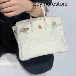 Borse dell'Himalaya Borsa Bkns Hardware dorato Pelle di coccodrillo con hardware dorato 5a Borsa a mano di lusso fatta a mano modello tote platino donna nuova moda versati65RR