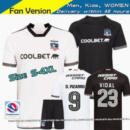 24 25 Colo Colo Soccer Jerseys Women VIDAL BOLADOS PARRA D. PIZARRO PAVEZ PALACIOS FUENTES GIL WIEMBERG ZAVALA BENEGAS FALCON Men Kids Football Shirts S-4XL