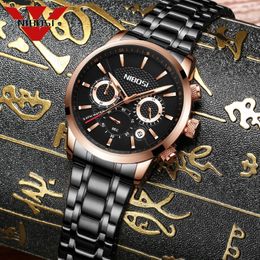 cwp 2021 NIBOSI Luxury Business Quartz Watch Casual Fashion Wristwatch Classic Calendar Date Window 30M Waterproof Relogio Masculi333c