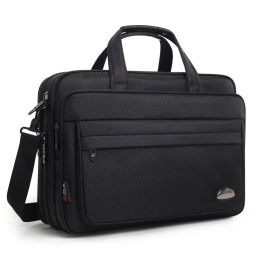 Backpack Fashion Business Men's briefcase high quality Oxford handbag 15.6 "Laptop bag large capacity male shoulder messenger bag