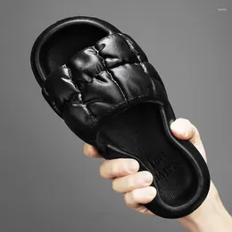 2024 Slippers 780 for Men Summer Flat Bottom Non-slip Outdoor Open Toe Beach Sandals Fashion Brand Design Shoes 76407
