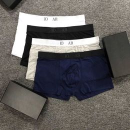 Designers de marca dos homens boxer cuecas breves para o homem cuecas sexy roupa interior dos homens boxers algodão shorts masculino