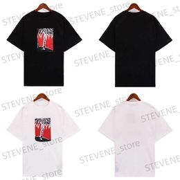 Men's T-Shirts Angels Classic T-shirts Oversized Mens T shirt Short Slves Ski Club T-Shirt Letters Women Tops Blouse T240325