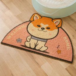 Mats 2023 Cat Litter Mat Cat's House Pet Food Splash Proof Bed for Cats Mat Nonslip Pads Clean Washable Home Pets Accessories