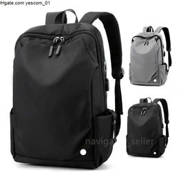 Backpacks LL-R9004 Herren Studenten Laptop-Tasche Fitness-Auszug Taschen Rucksack Casual Travel Jungen Mädchen Outdoor Rucksack Oxford Tuch