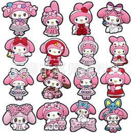 baby girl dress melody charms Anime charms wholesale childhood memories funny gift cartoon charms shoe accessories pvc decoration buckle soft rubber clog charms