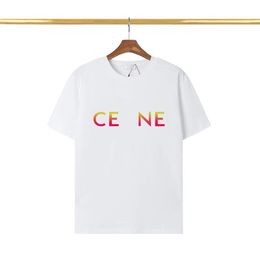 Designer tees new luxury tshirt dept mens Women summer round neck t shirt cotton letter printing holiday casual clothing Designers Pullover 8 CRD2403262