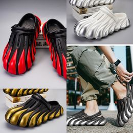 2024 EVA step on poo feeling platform sandals summer beach men's shoes bag toe multi-color breathable sandals GAI 40-45