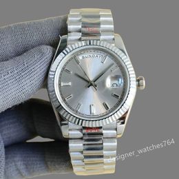 2024 New Hot Sale watch men Luxury Gold day date Quartz Wristwatch Fashion Waterproof Stainless Steel Male watches Dropshipping Luxury designer watches for men