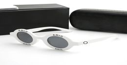 Designer Sunglasses Fashion Glasses Circular Design for Man Woman Full Frame Black White Color Optional Highquality8009860