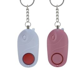 2024 Personal Alarm Woman Self Defense Keychain Set 130dB Safe Sound Personal Alarm Self-defense Key Chain Emergency Anti-Attack