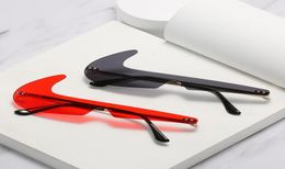 Sunglasses Framless Retro Plastic Party Eyeglasses Fashion Rimless Women Funny Clear Design Men UV4002905524