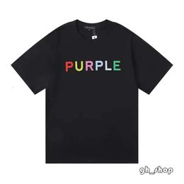 2024 Purple Shirt Purple Brand Shirt Tshirts Mens Shirt Women T Shirt S M L Xl 2023 New Style Clothes Mens Designer Graphic Tee 5728