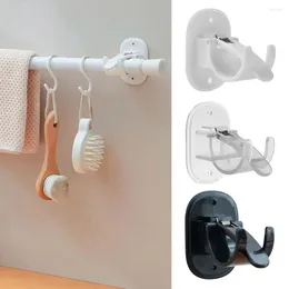 Hooks Shower Curtain Rod Hook Long-lasting Support With Self-adhesive Installation For Bedroom