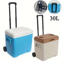 7.93gal, Ice Box, Car Refrigerator Cooler, Portable Insulation Box for Home Truck Outdoor Camping Trip