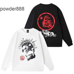Hellstar Casual Sports Mens and Womens Hoodies High-quality Pullover Trendy Portrait Prints Beautiful Winter Outfits