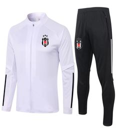 2021 Besiktas Soccer Training Suit adult Soccer Tracksuits sets kits sports full zipper jackets and pants training sets Men039s1722700