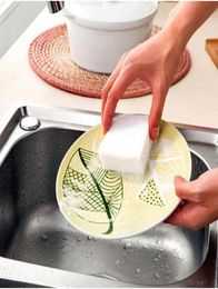 1006020mm White Magic Melamine Sponge kitchen utensils washing sponge 100pcs decontamination and oil cleaning magic supplies5294633
