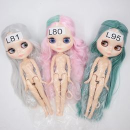 ICY DBS Blyth Doll 16 Joint Body special offer frosted Face White Skin 30cm DIY BJD Toys Fashion Gift 240313